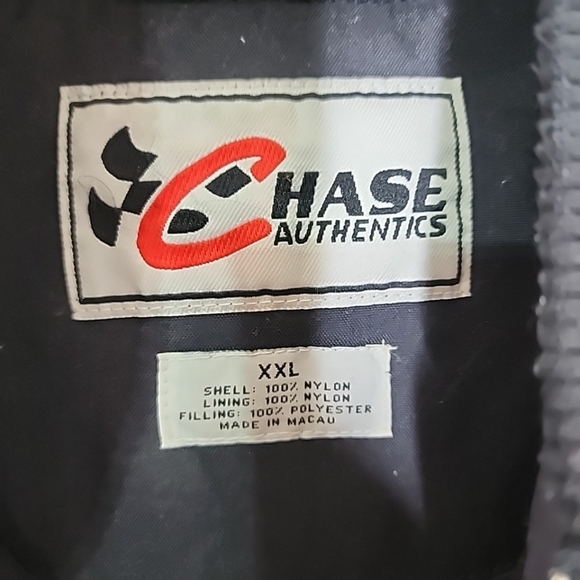 Chase Authentic Dale Earnhardt Jr. Nascar Mens Black Vintage Jacket. Size XXL - Picture 6 of 6